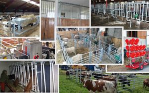 Grobakken Landmek, samling av produkter i et bilde