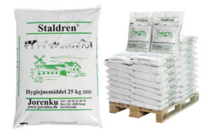 Staldren® - et effektivt tørrdesinfeksjonsmiddel